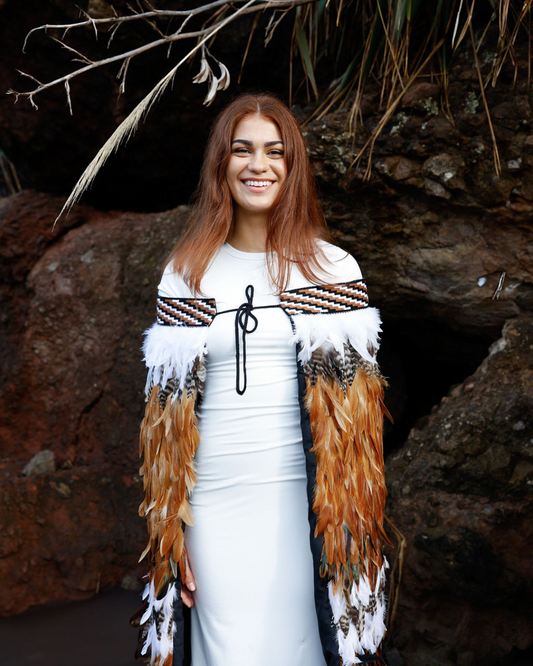 Brown Contemporary Korowai