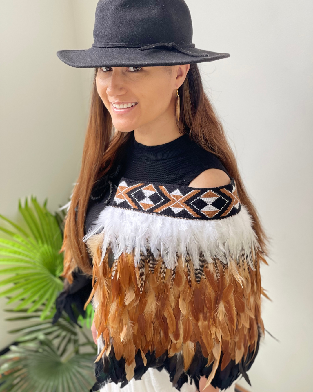 Brown Contemporary Korowai