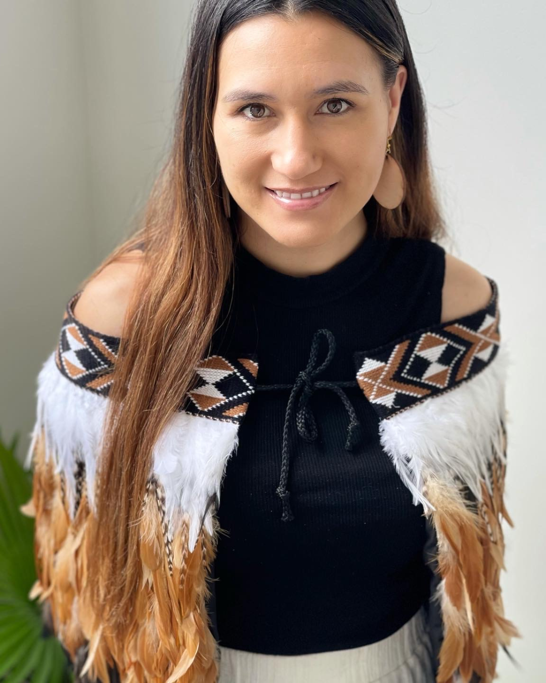Brown Contemporary Korowai