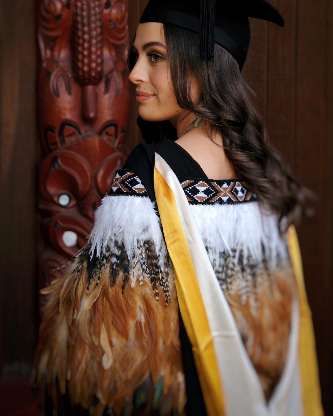 Brown Contemporary Korowai