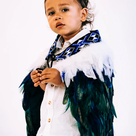 Blue Toddler Korowai