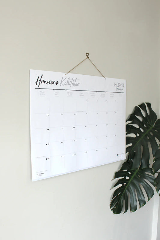 Tui Māori 2026 Calendar