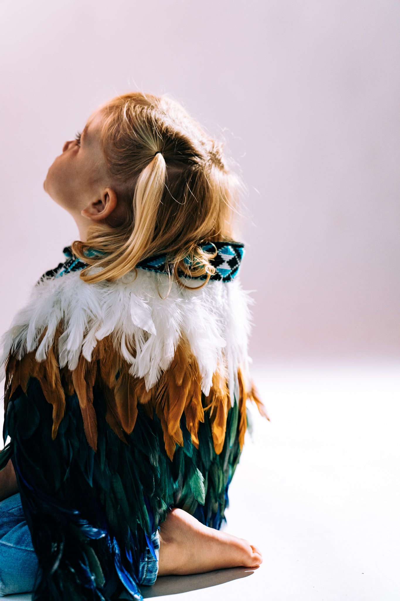 Kingfisher Blue Toddler Korowai