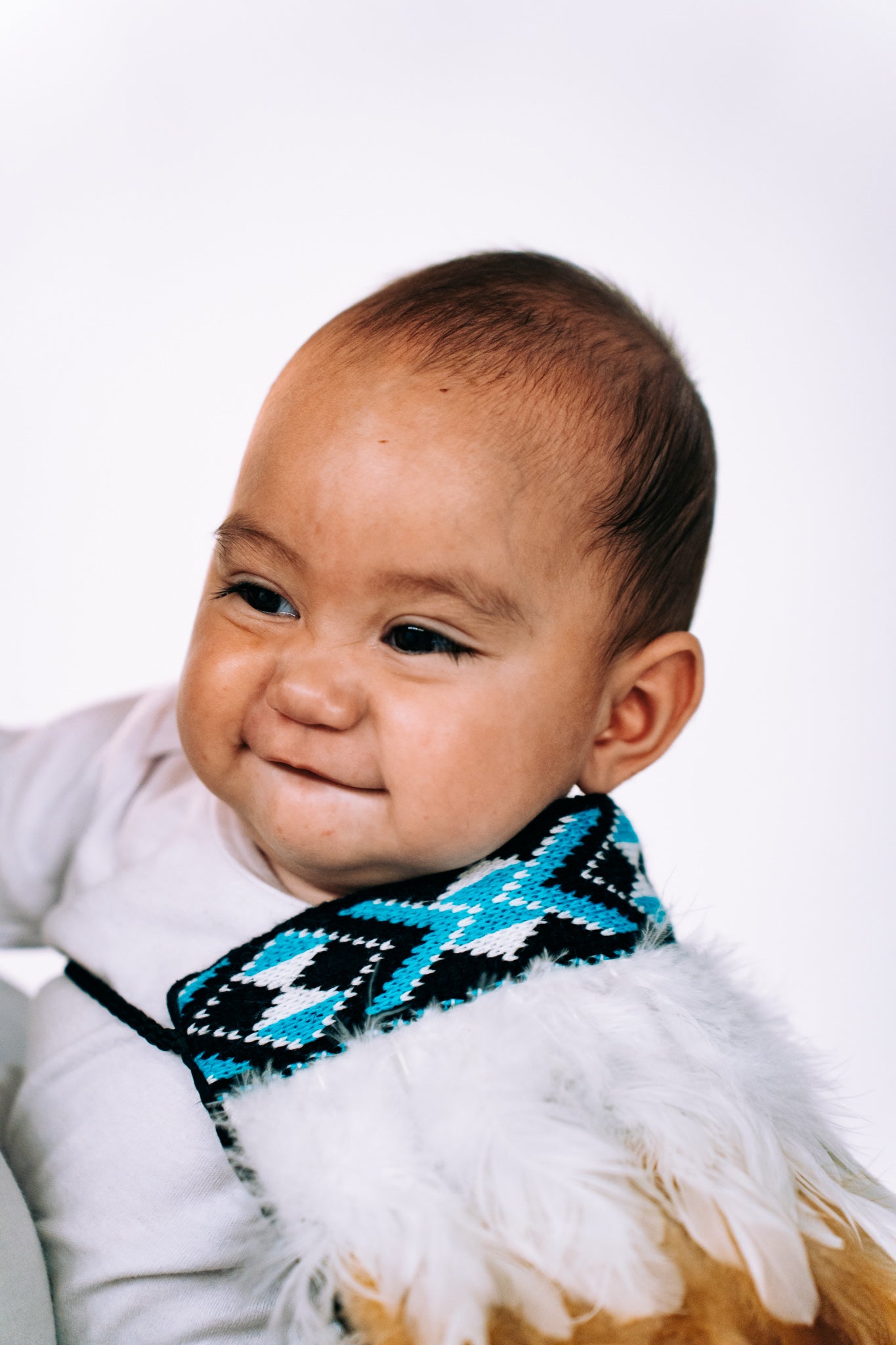 Kingfisher Blue Baby Contemporary Korowai