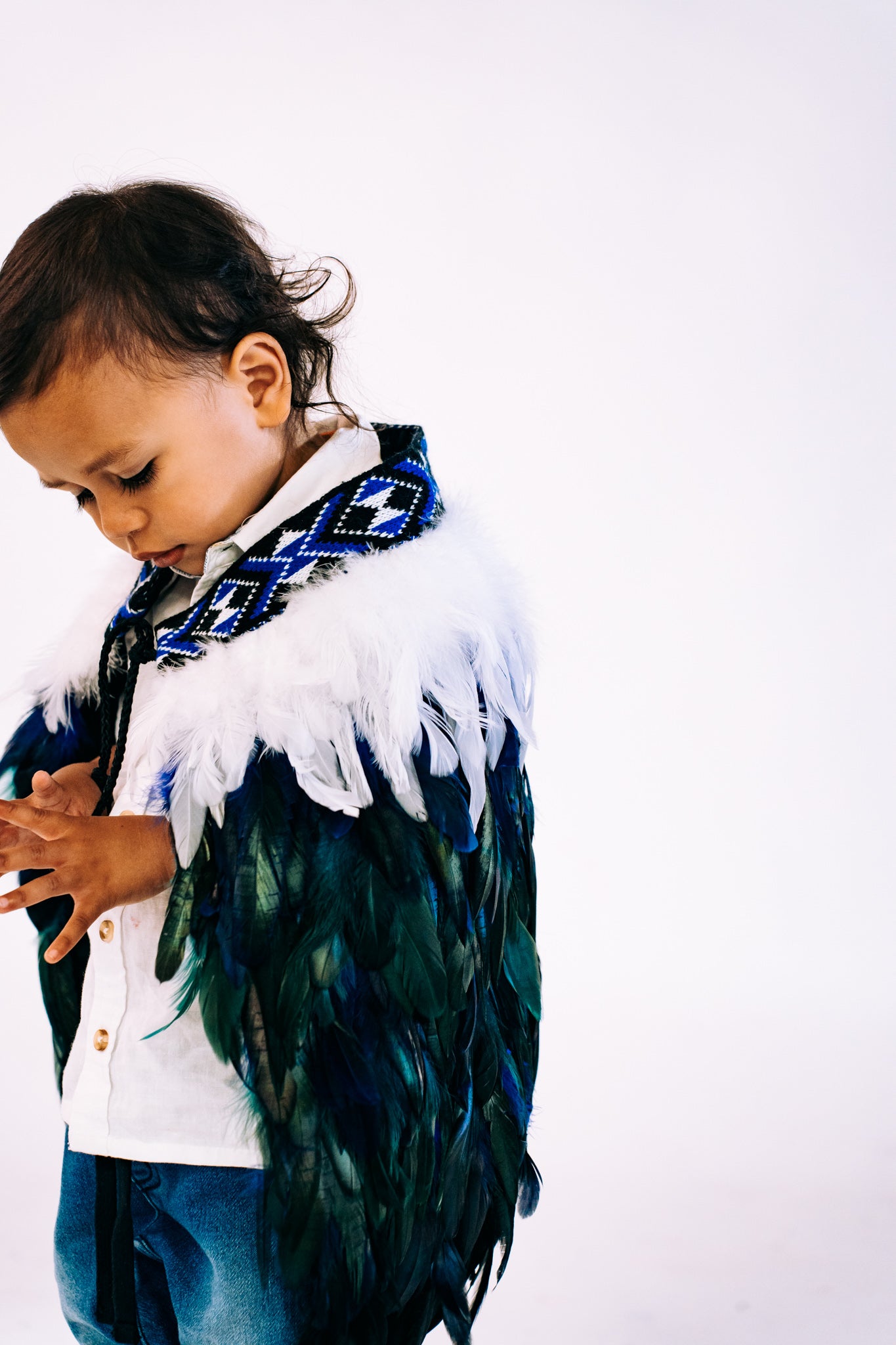 Blue Toddler Korowai