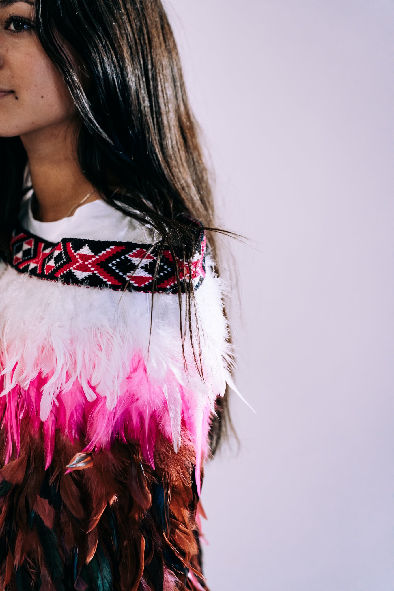 Pink Kids Korowai