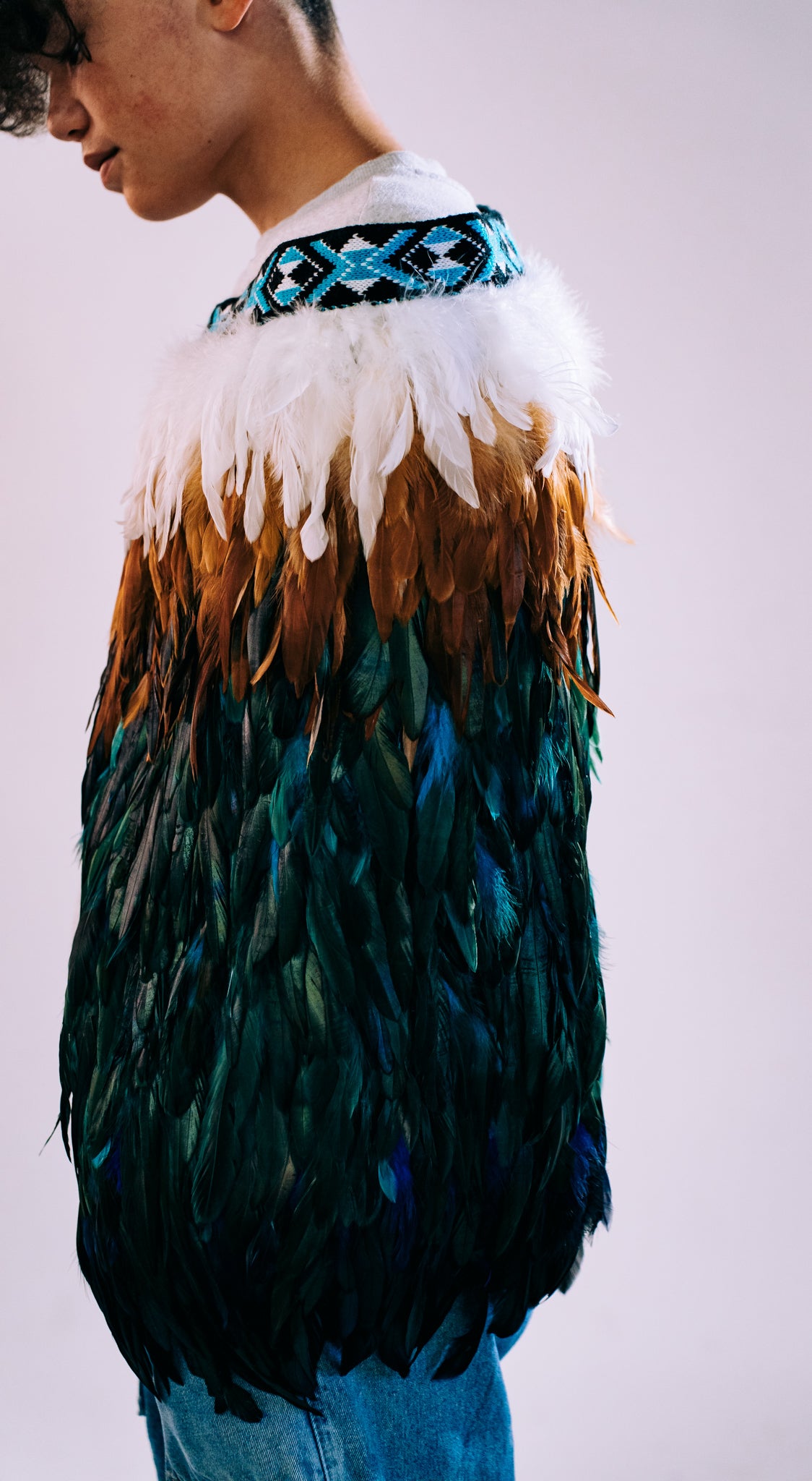 Kingfisher Blue Kids Korowai