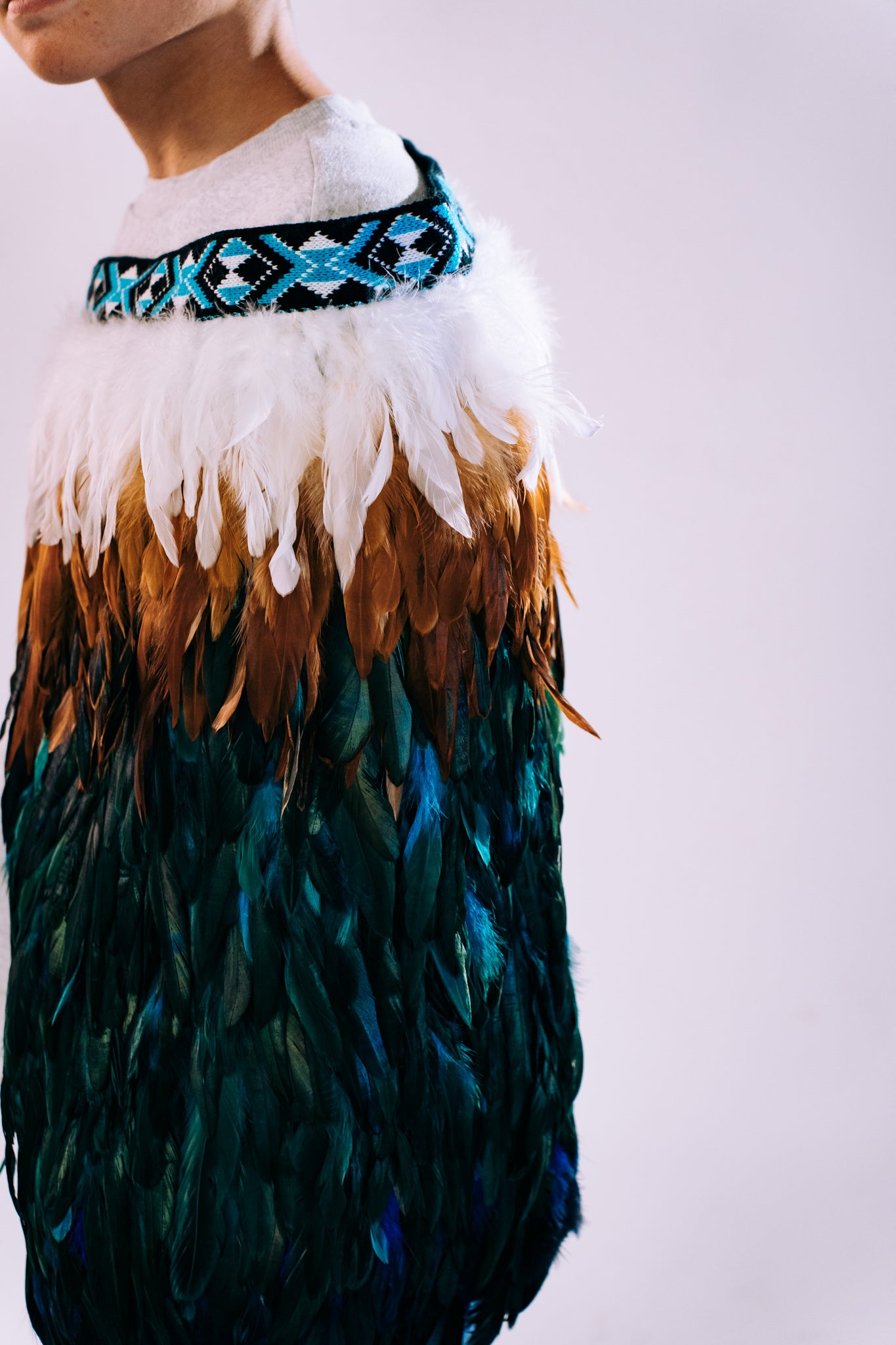 Kingfisher Blue Kids Korowai