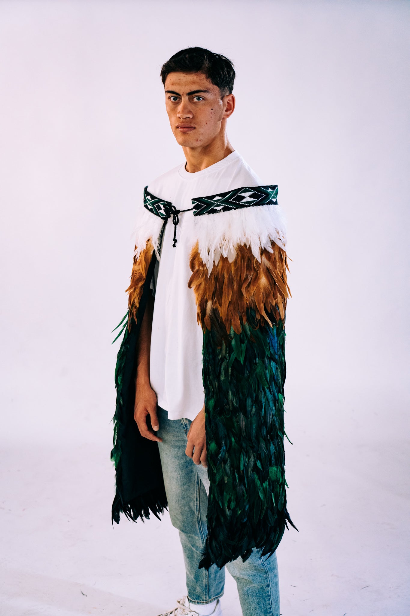 Green Contemporary Korowai