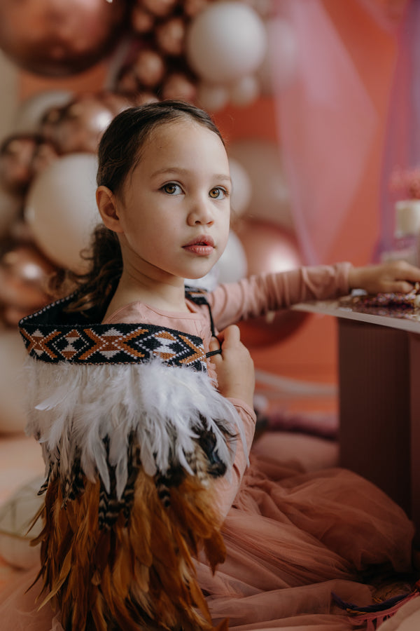 Brown Toddler Korowai
