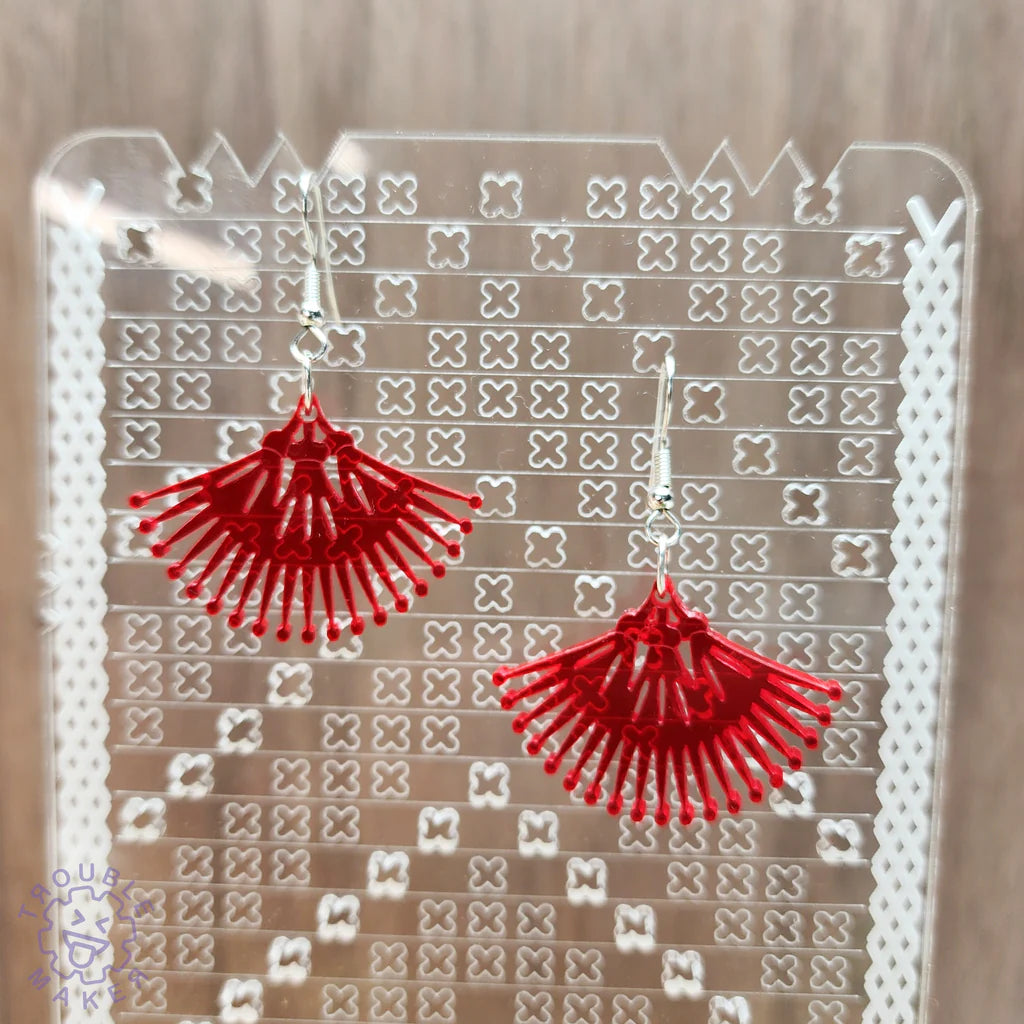 Pohutukawa Earrings