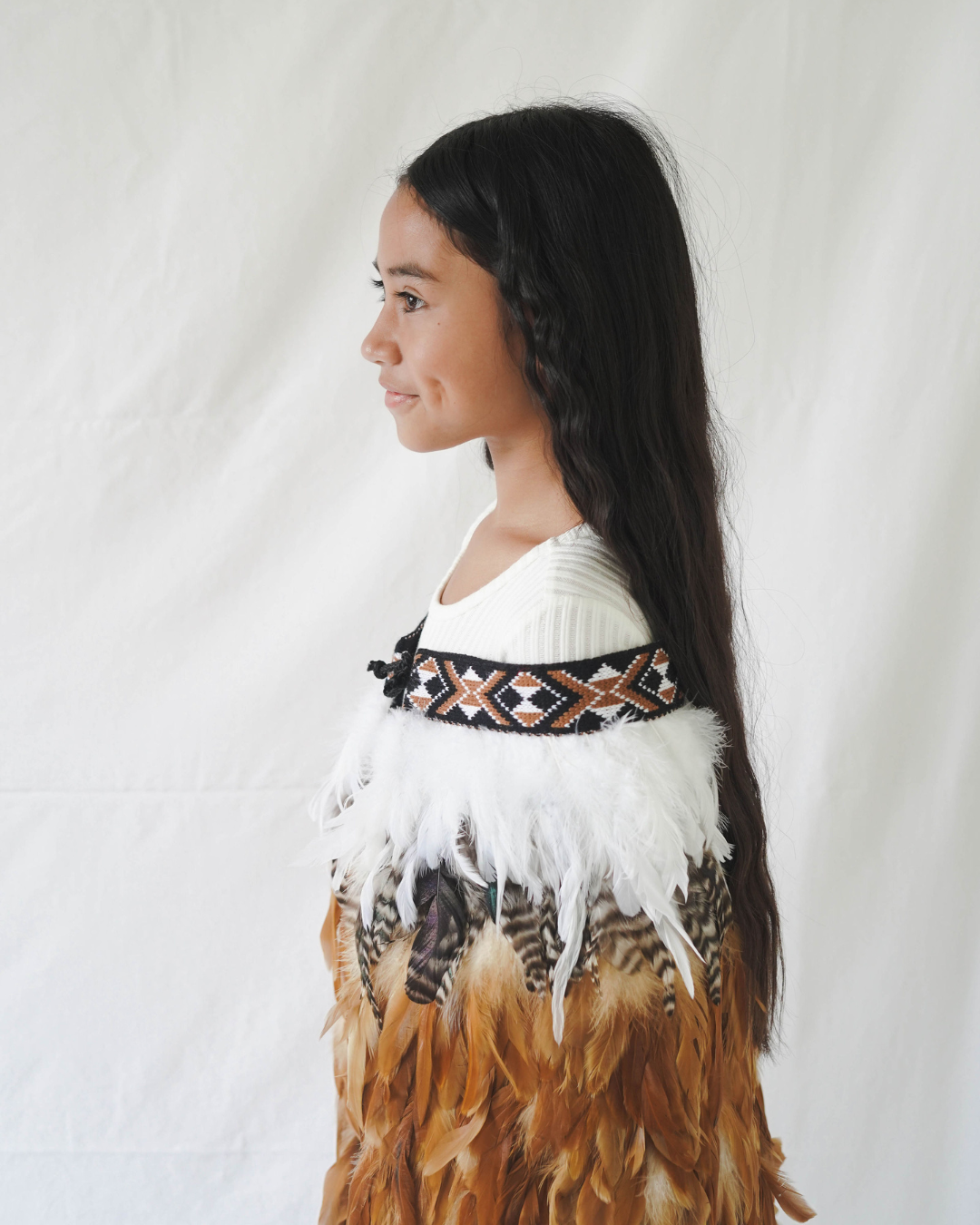 Brown Kids Korowai