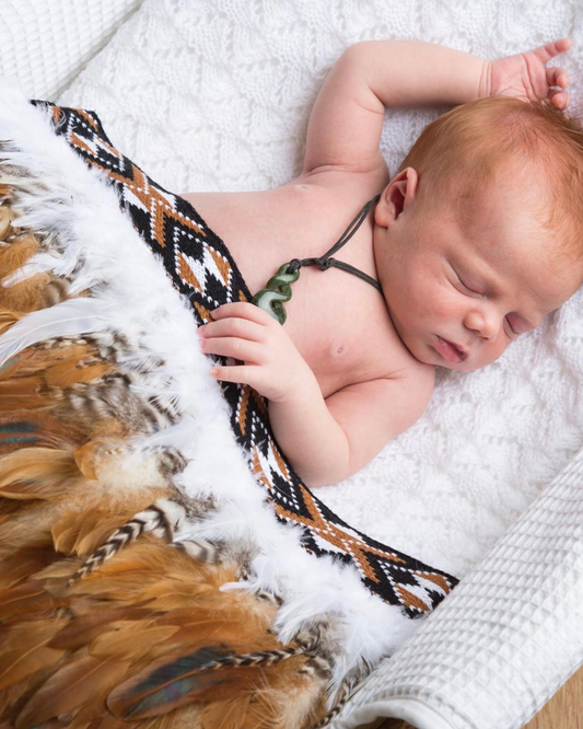 Brown Baby Korowai