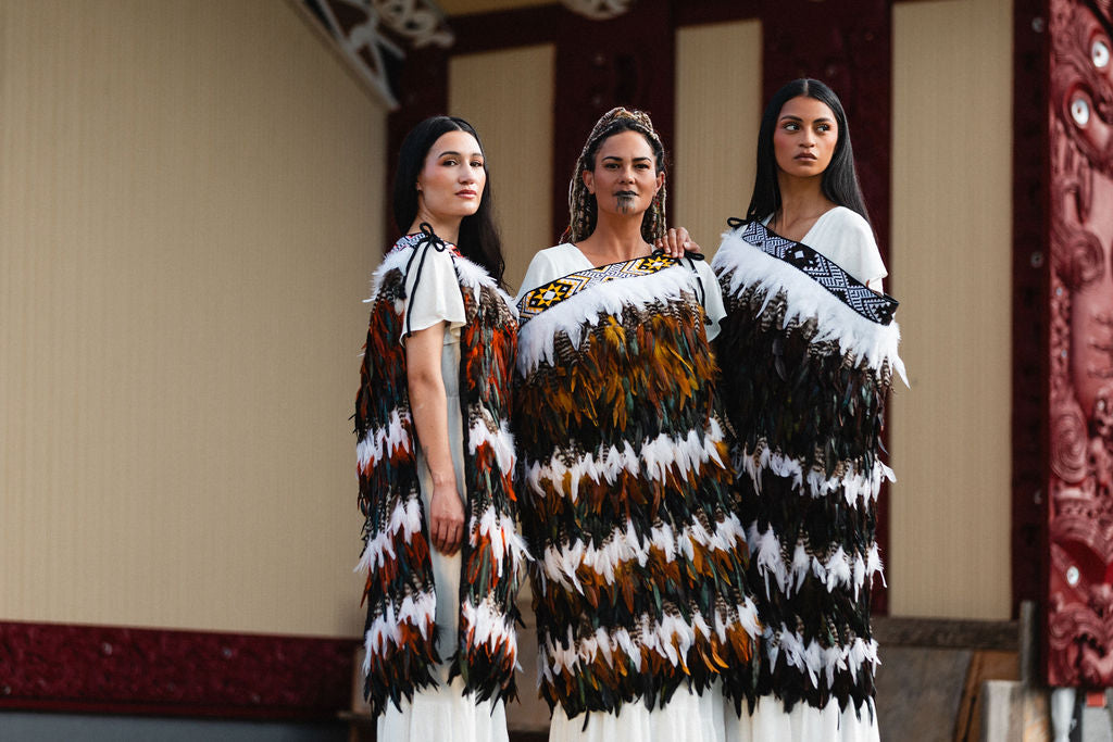 Tuku Iho Contemporary Korowai Design - Free Bag with Presale