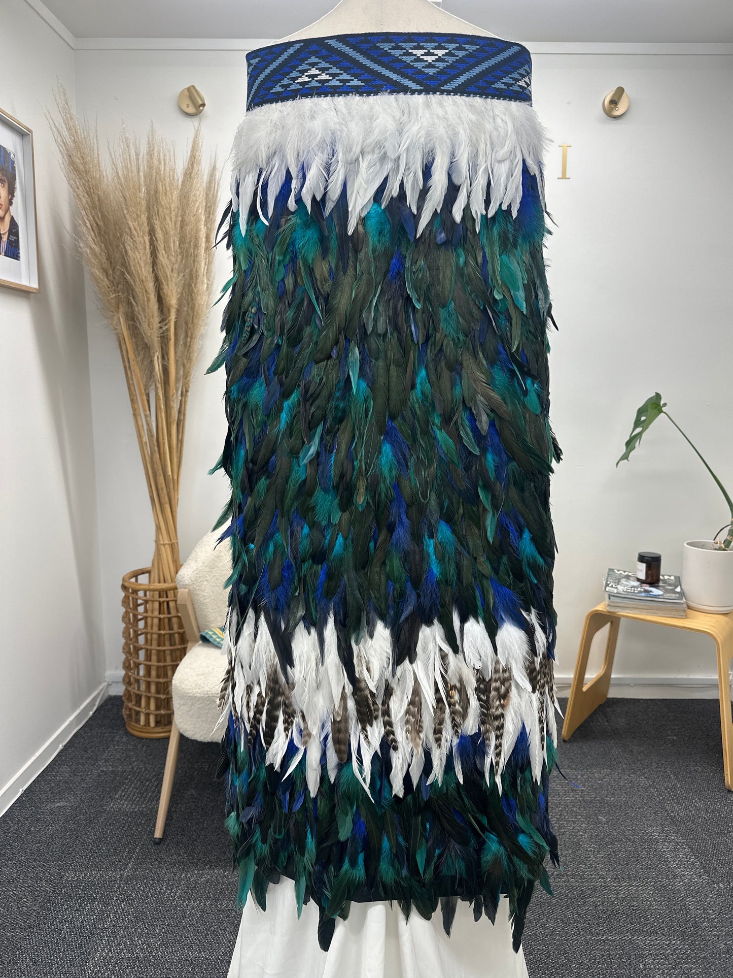 Blue Moana Contemporary Korowai