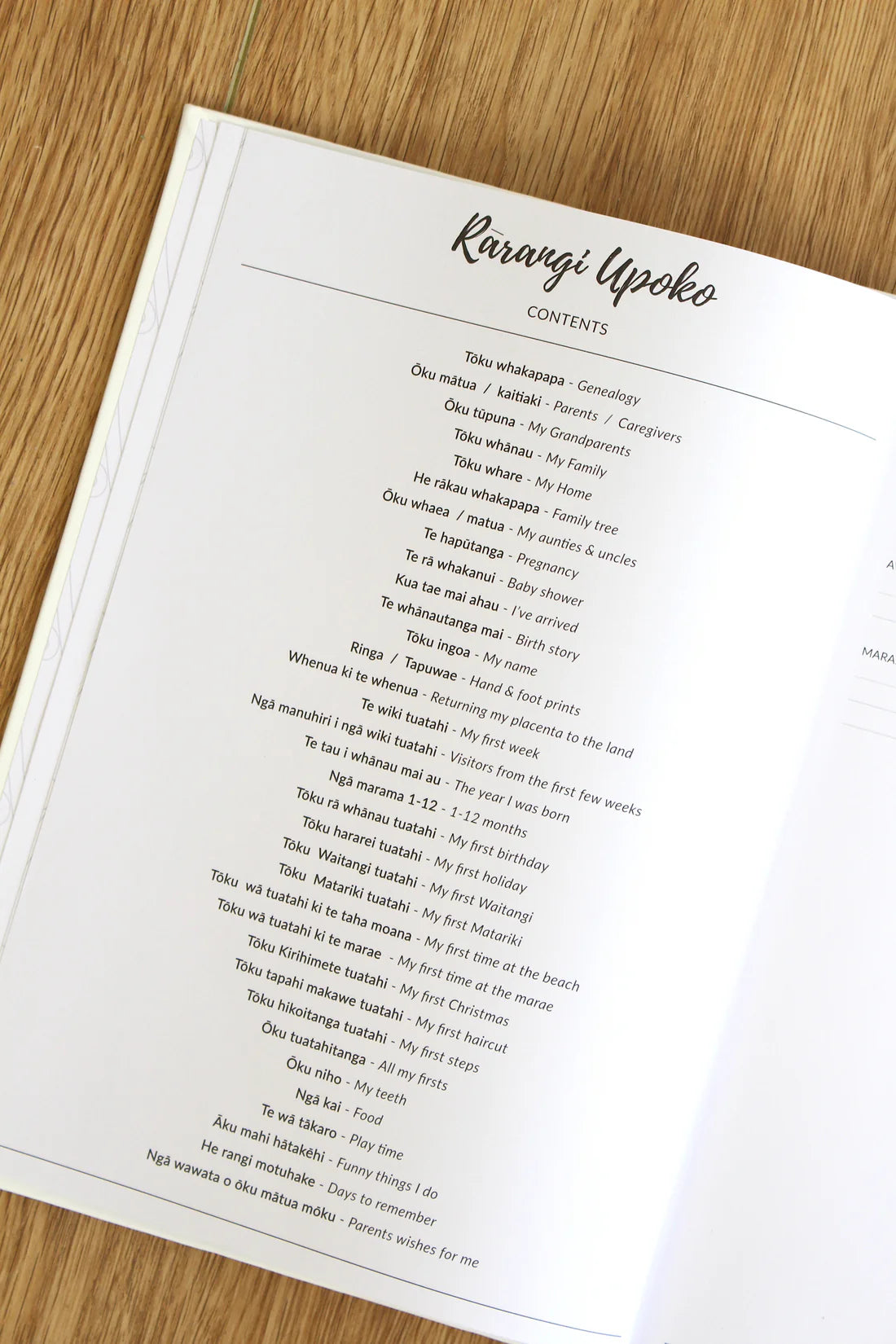 Puka Pepi - Baby Book