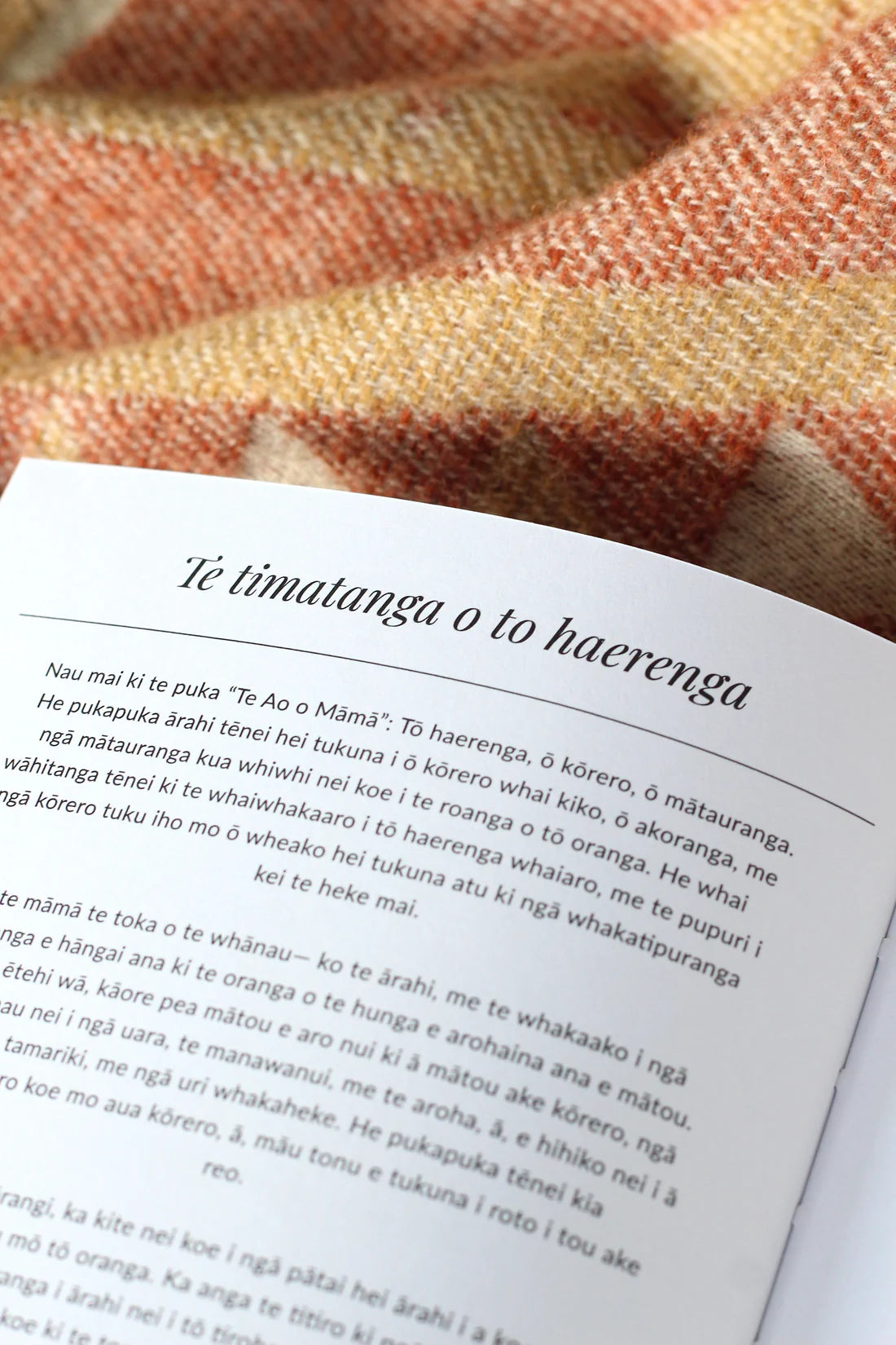 Te Ao Māmā - Mothers life book