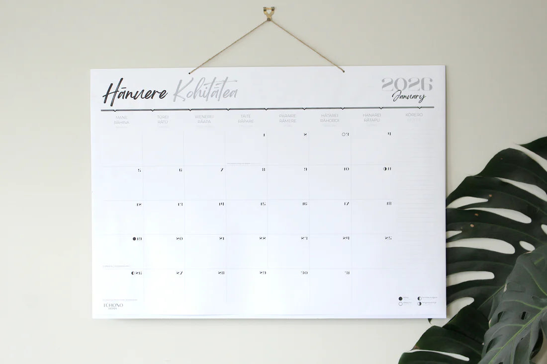 Tui Māori 2026 Calendar