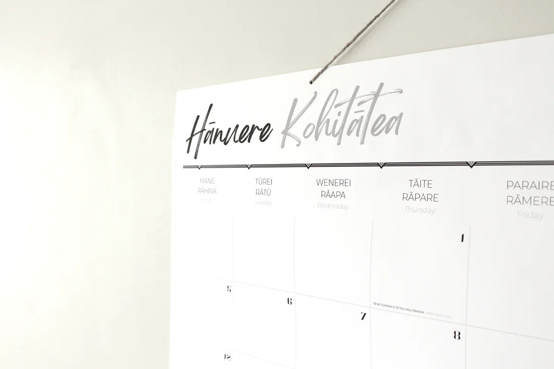 Tui Māori 2026 Calendar