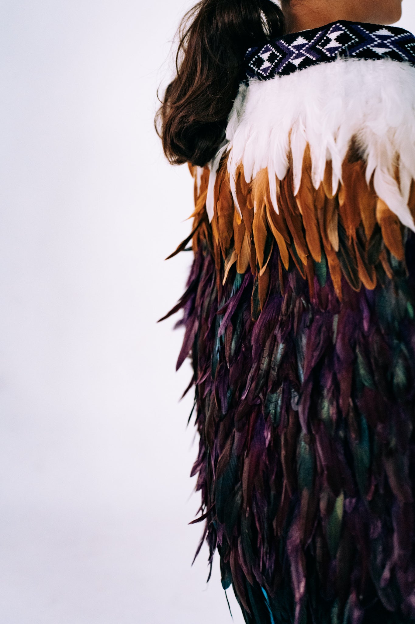 Purple Kids Korowai