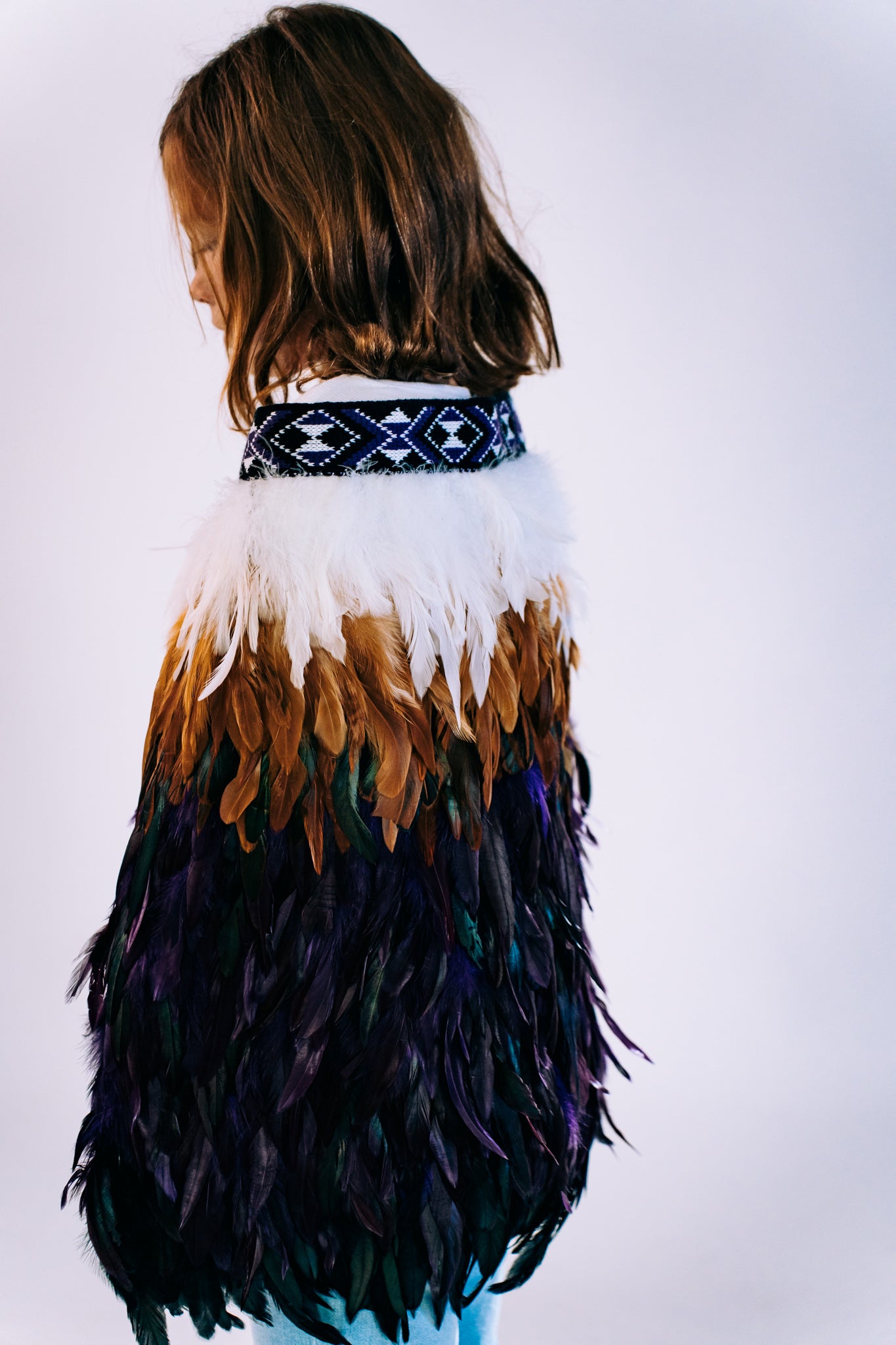Purple Kids Contemporary Korowai