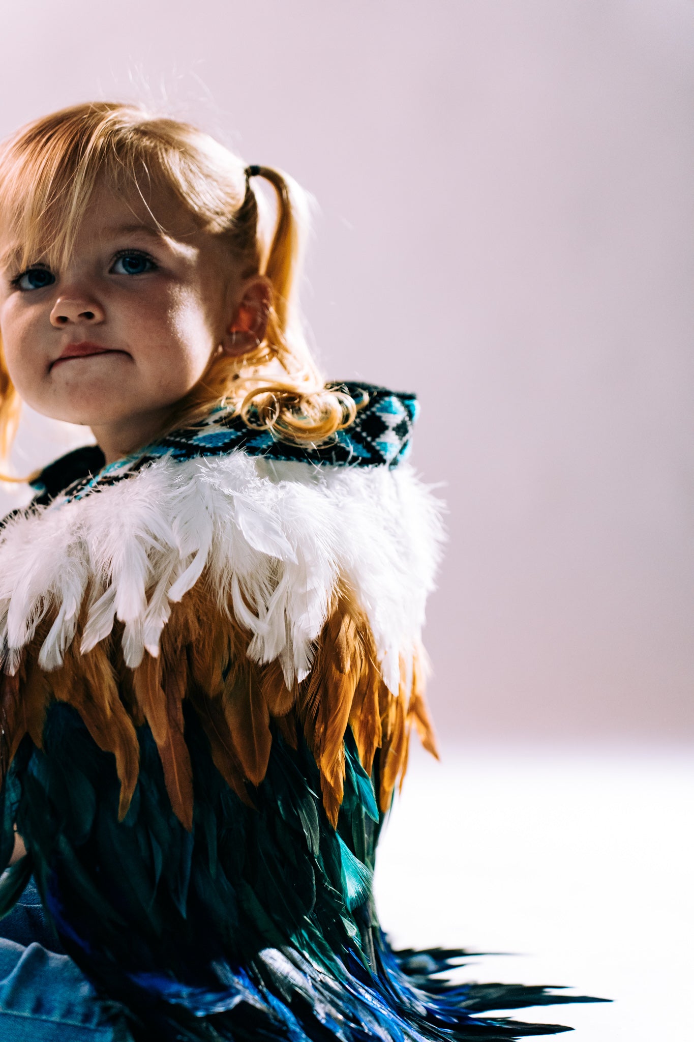 Kingfisher Blue Kids Contemporary Korowai