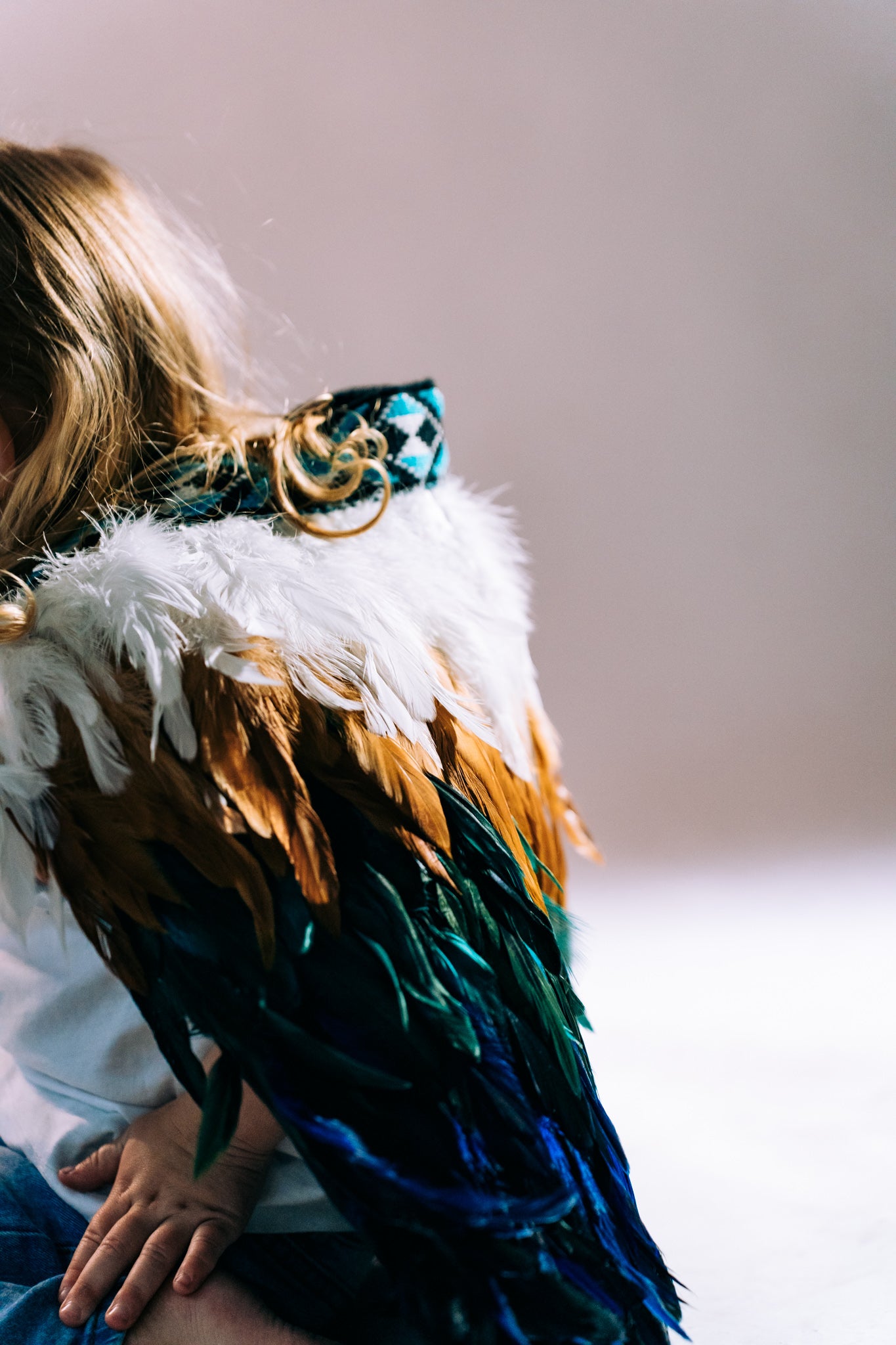 Kingfisher Blue Toddler Korowai