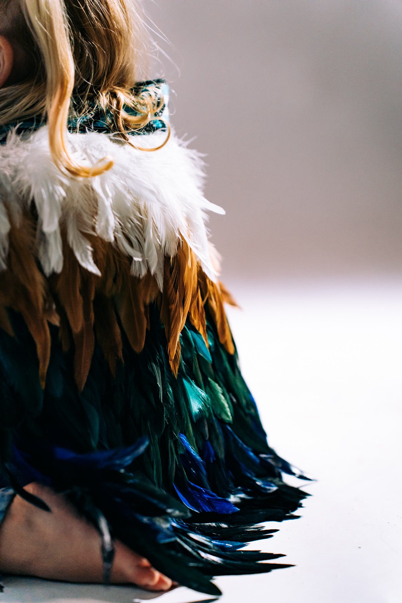 Kingfisher Blue Toddler Korowai