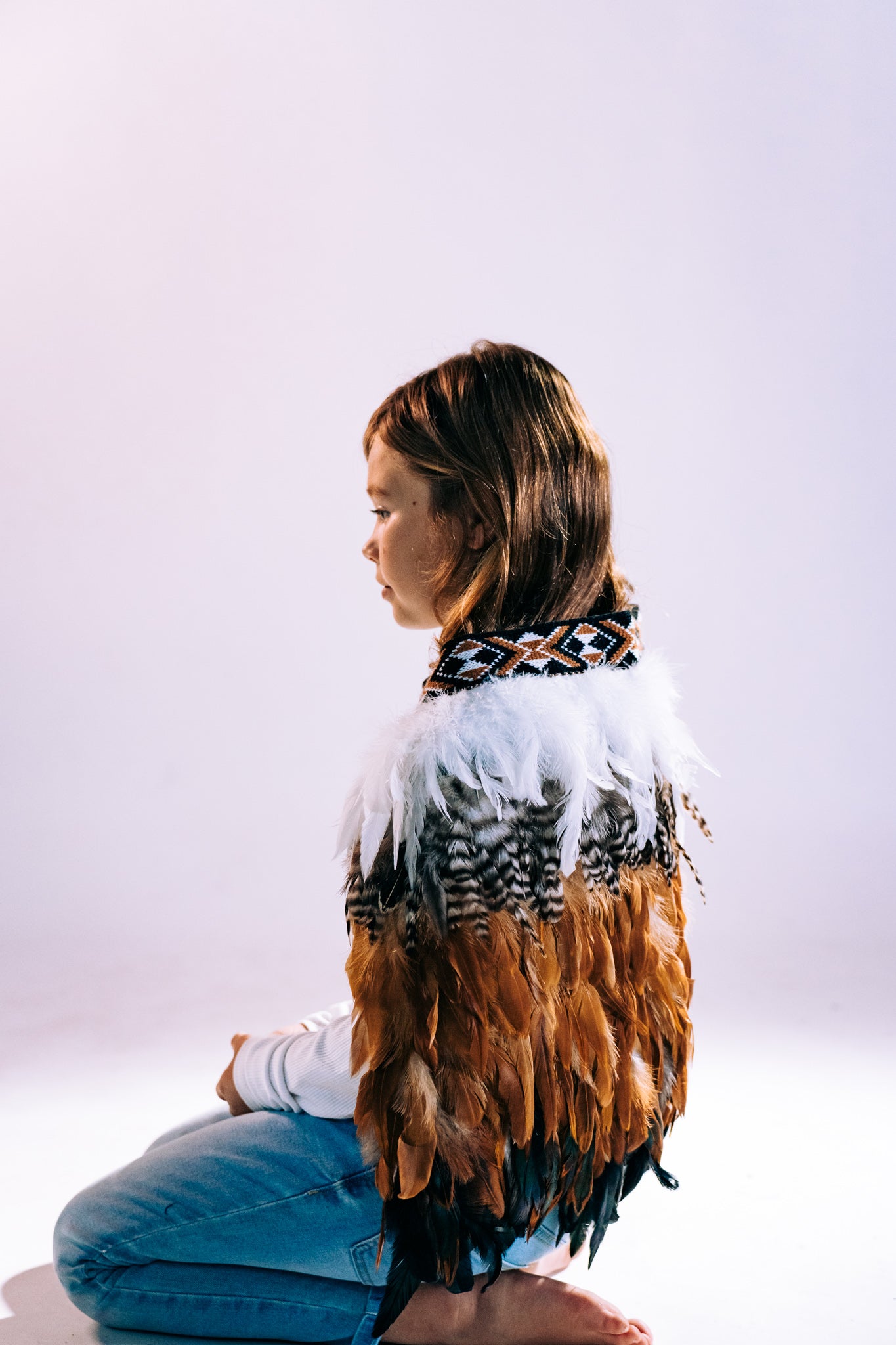Brown Toddler Korowai
