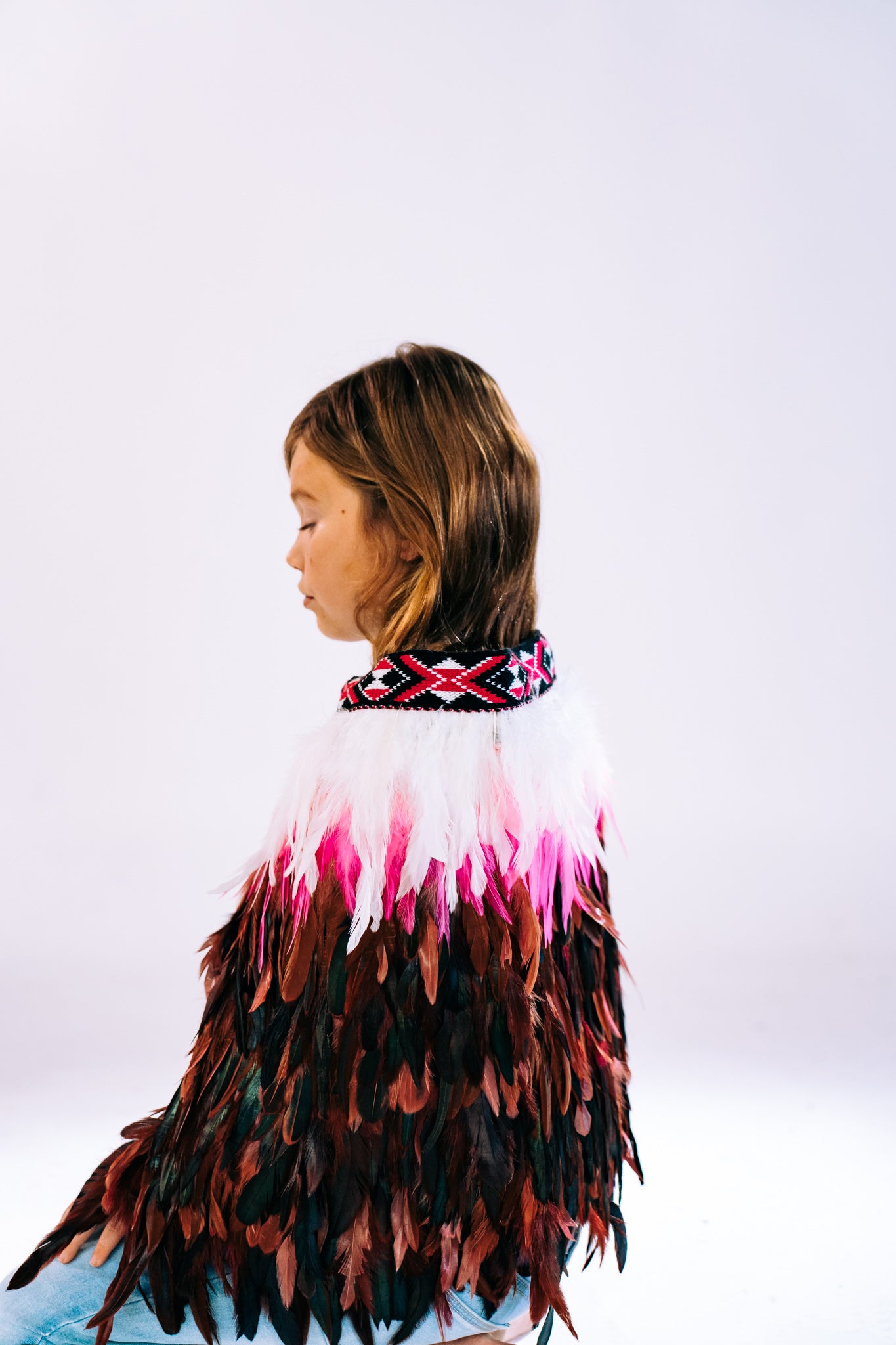 Pink Toddler Korowai