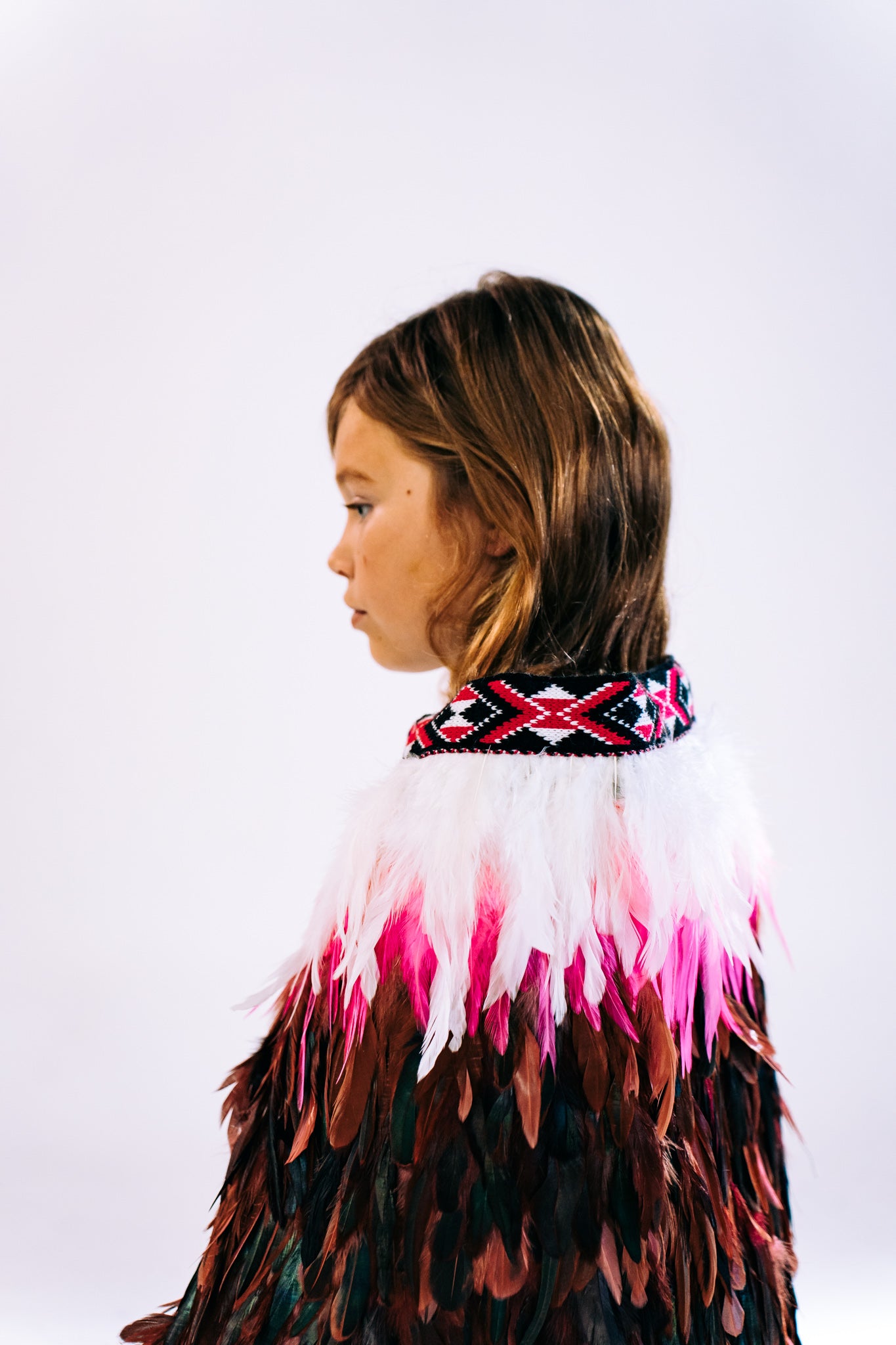 Pink Kids Korowai