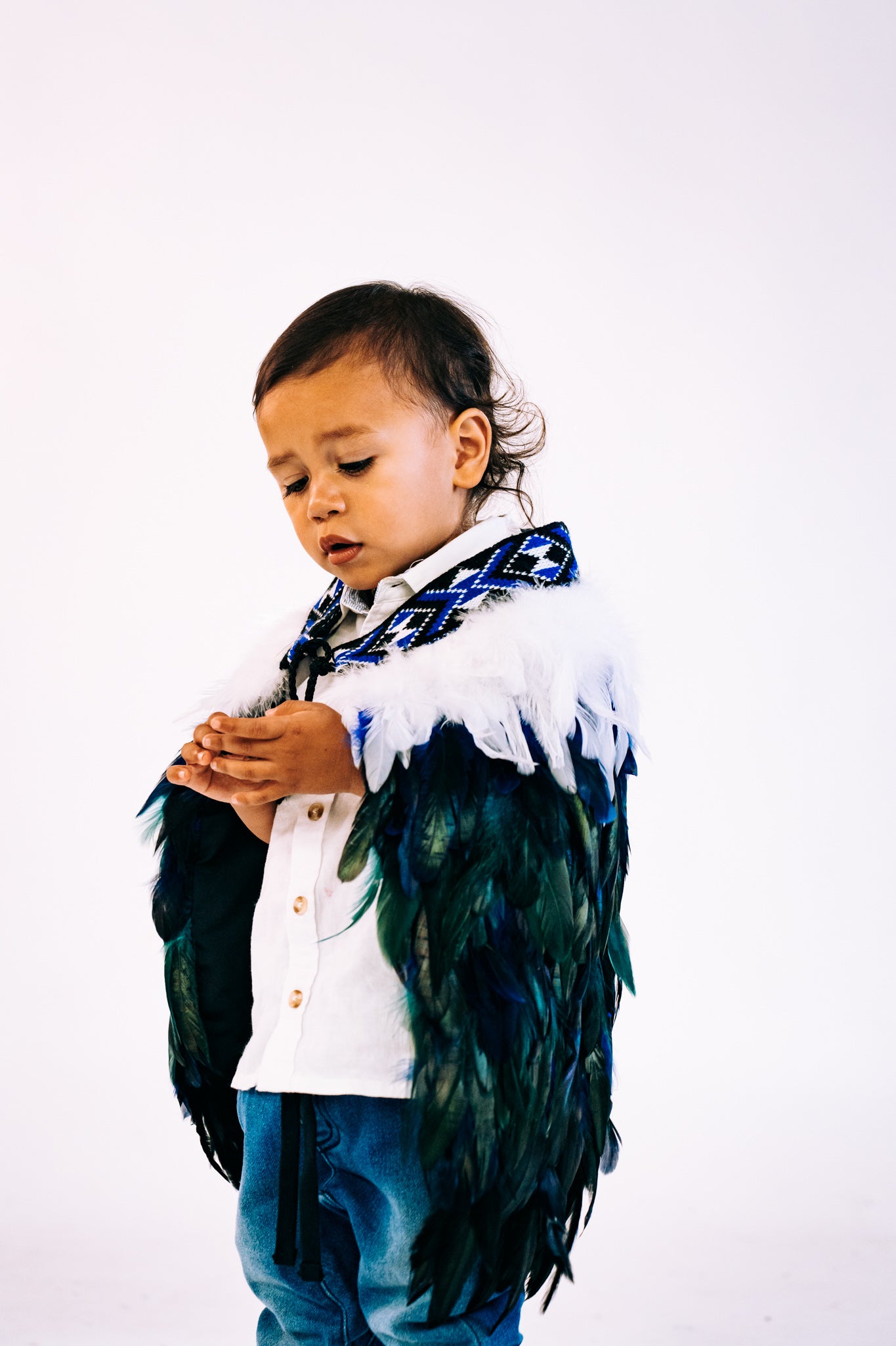 Blue Toddler Korowai