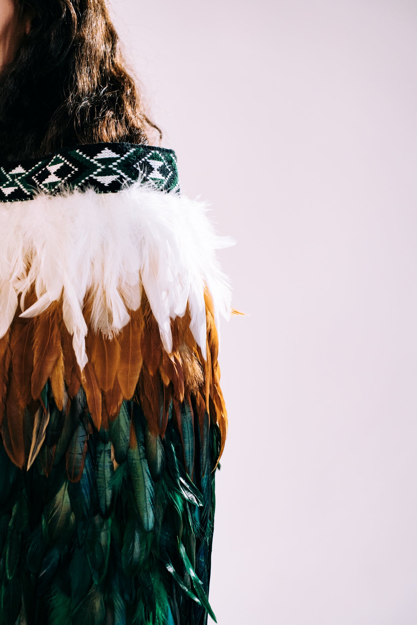 Green Kids Contemporary Korowai