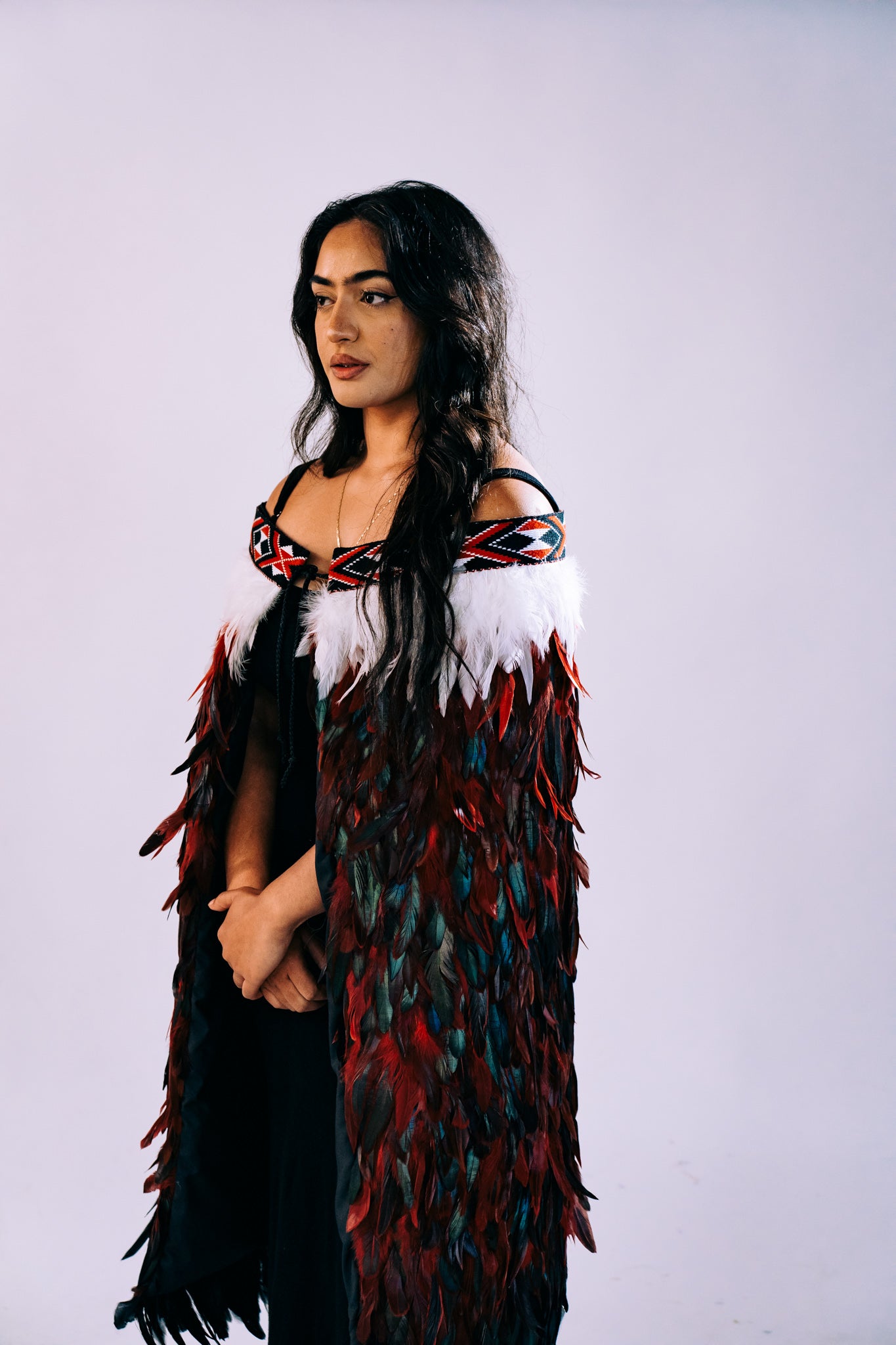 Red Contemporary Korowai