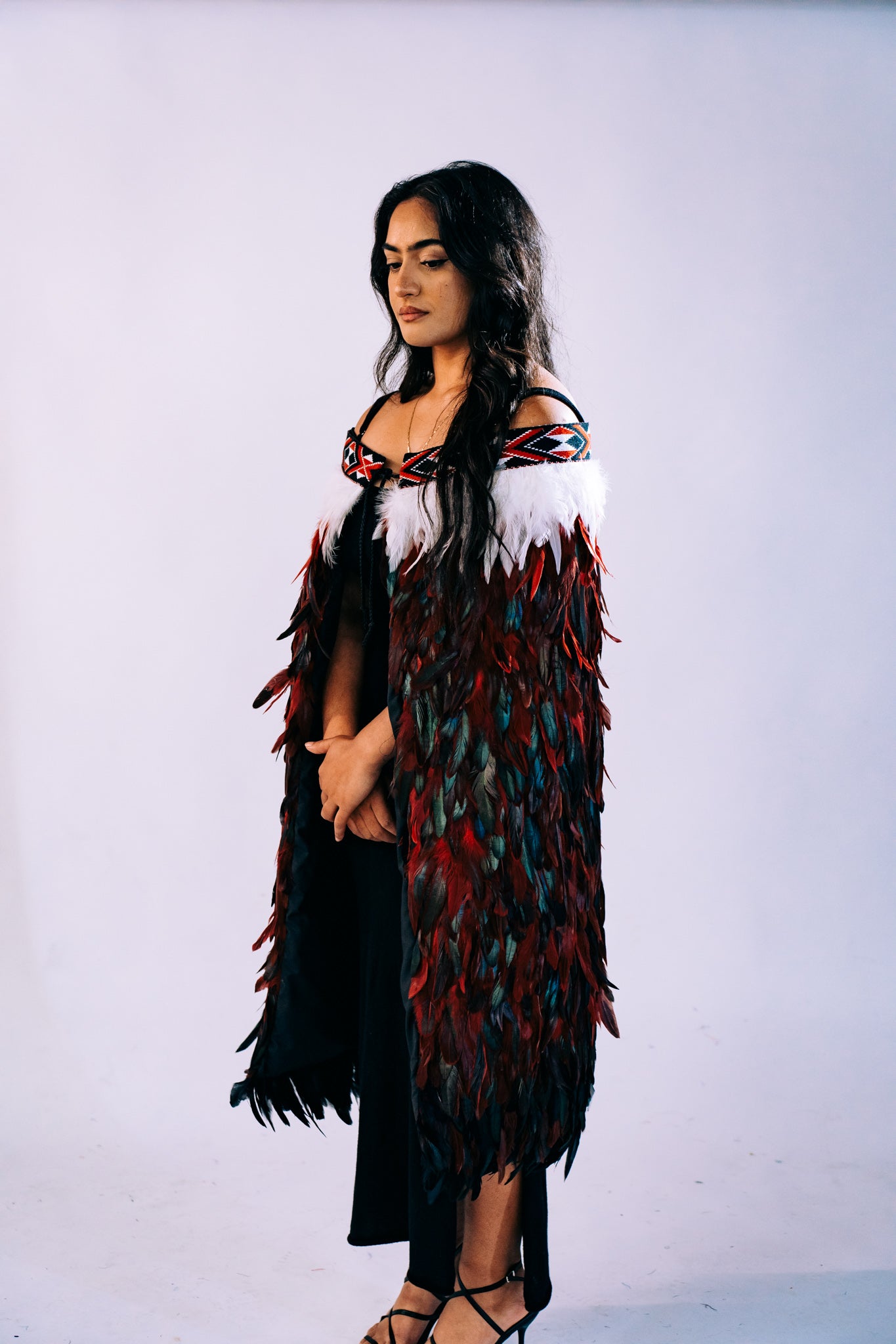 Red Contemporary Korowai
