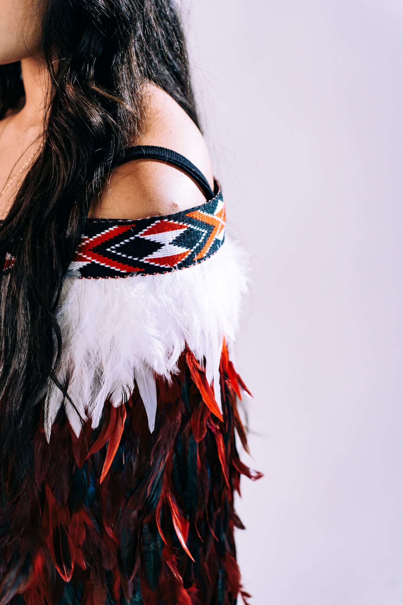 Red Contemporary Korowai
