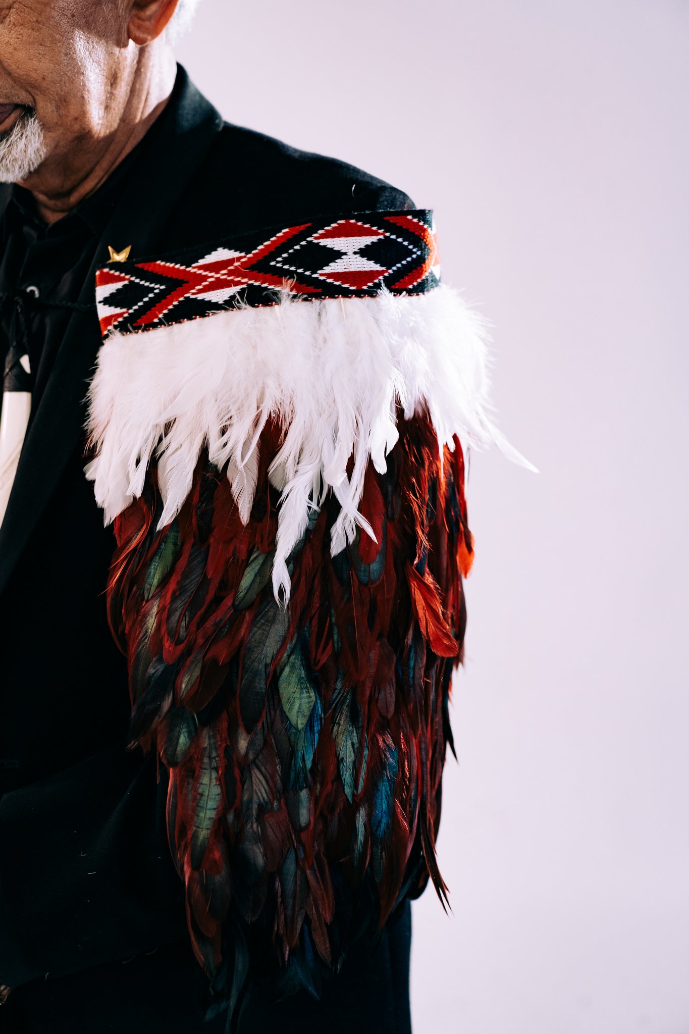 Red Contemporary Korowai