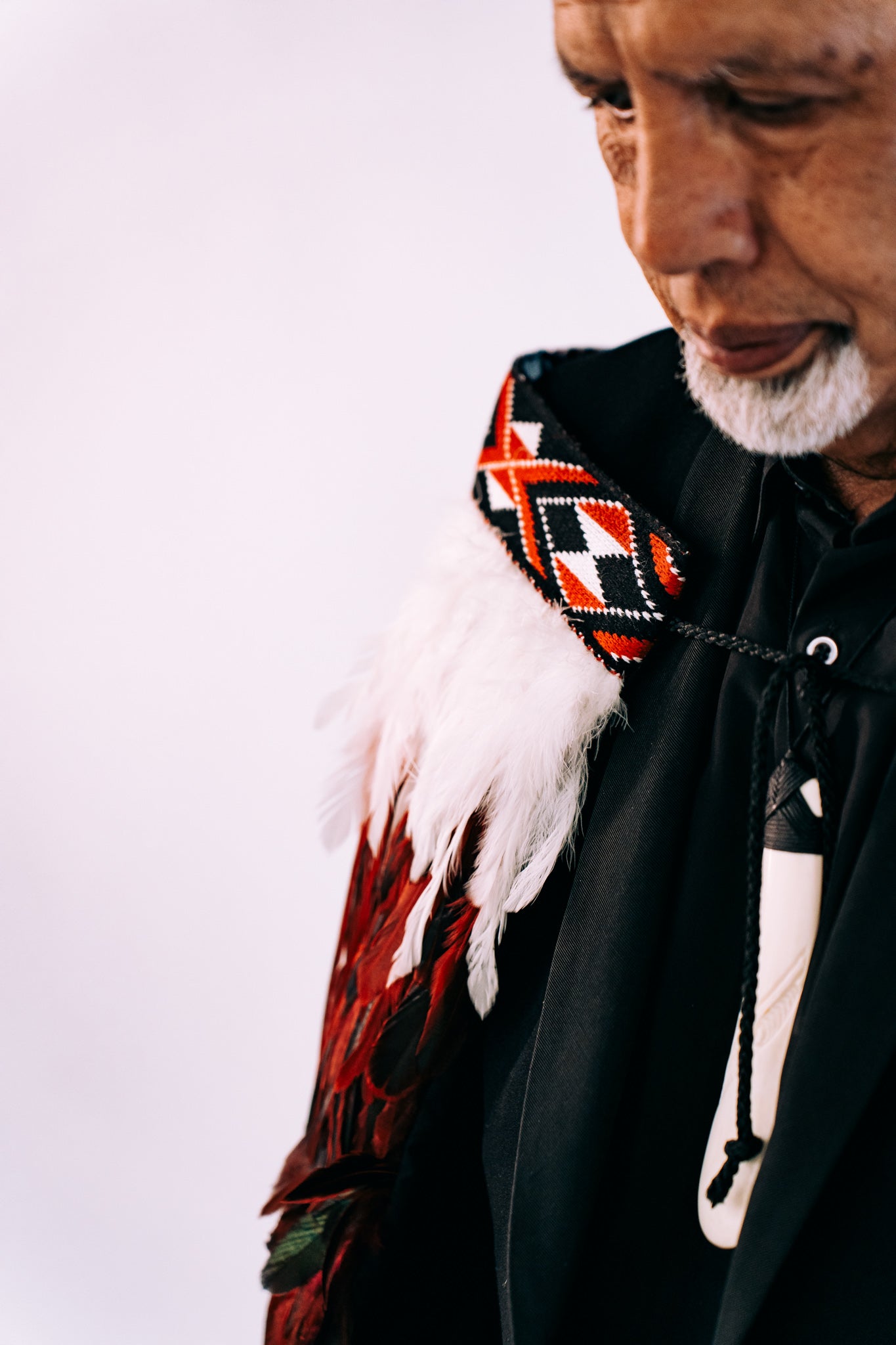 Red Contemporary Korowai