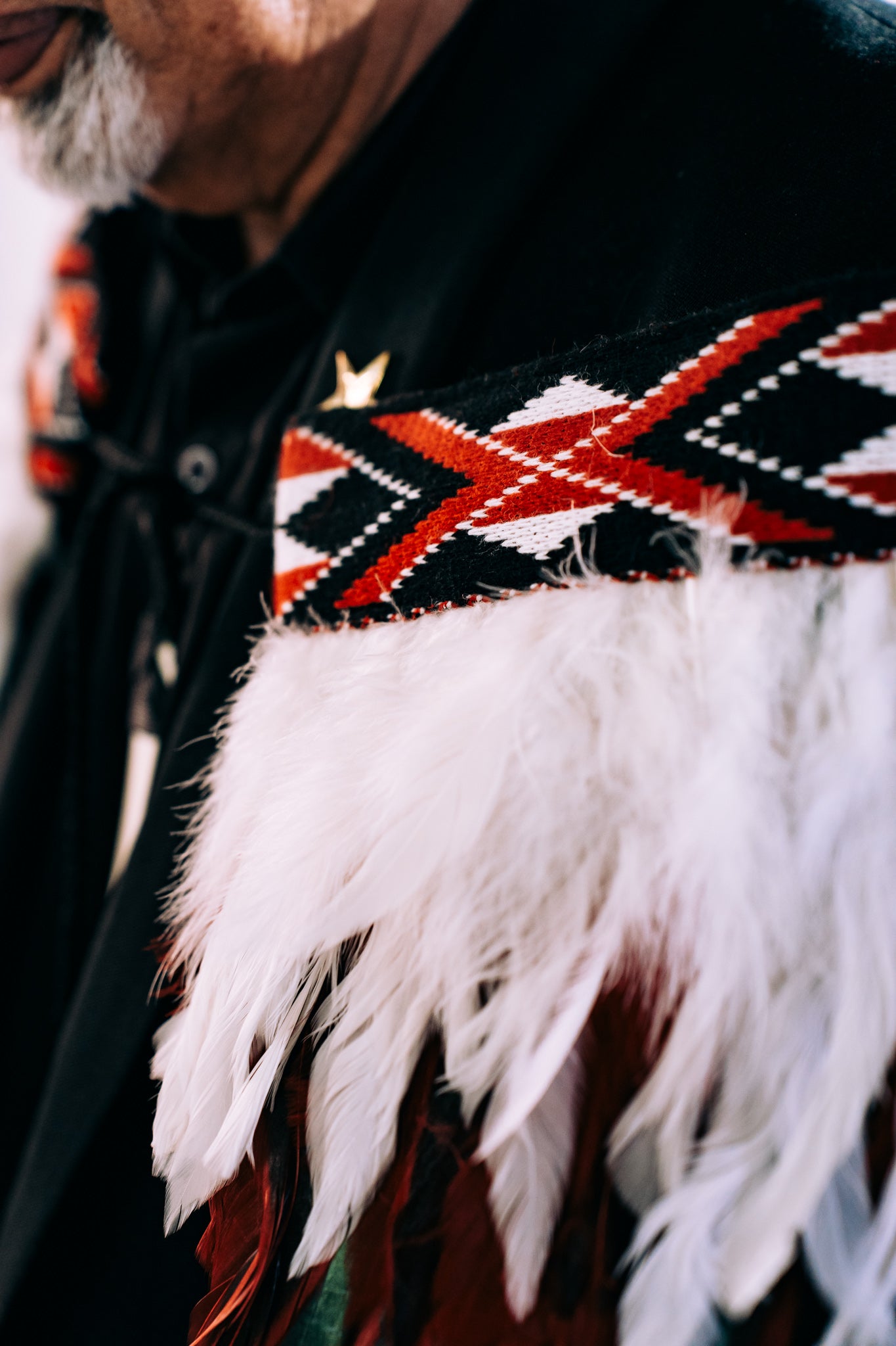 Red Contemporary Korowai