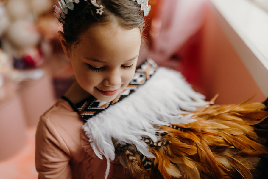 Brown Toddler Korowai