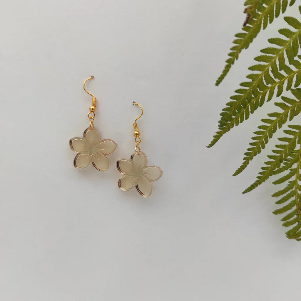 Frangipani Earrings