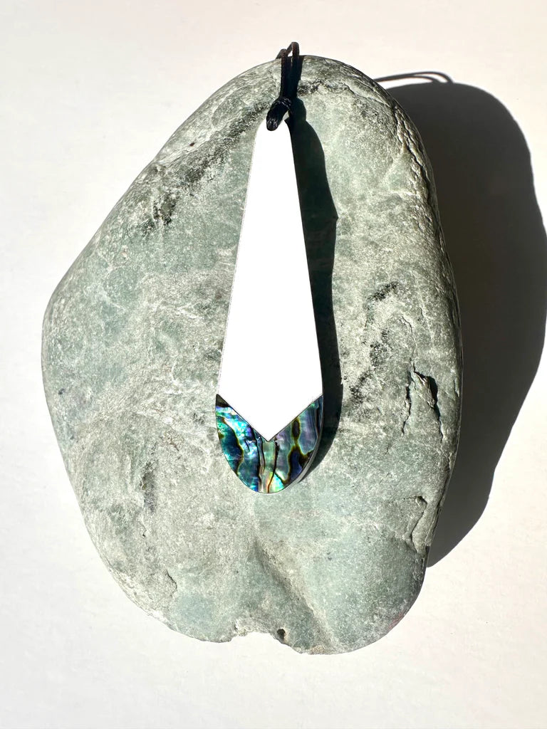 Huia Feather Pendant