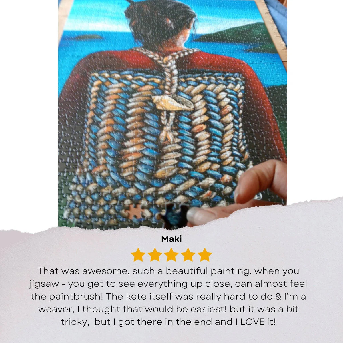 Kete Pīkau Jigsaw Puzzle