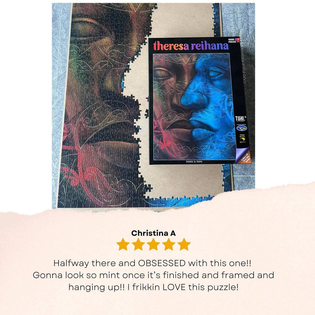 Rangi & Papa Jigsaw Puzzle