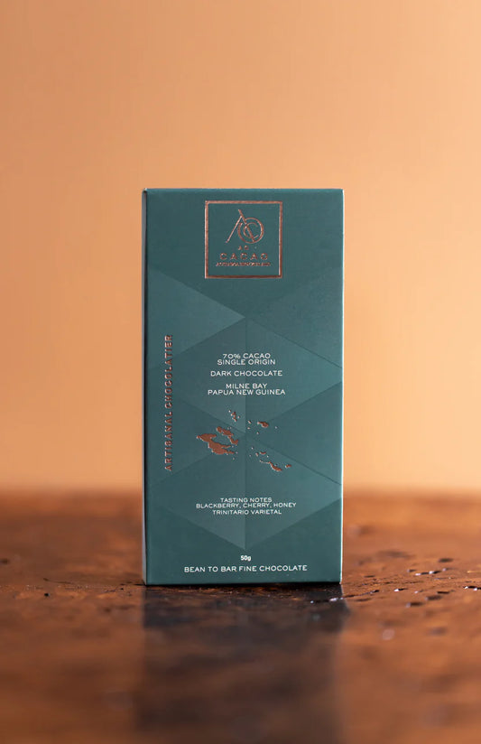 70% Single Origin Dark Chocolate - Milne Bay, Papua New Guinea