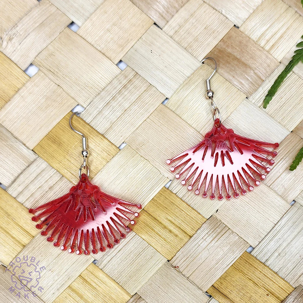 Pohutukawa Earrings