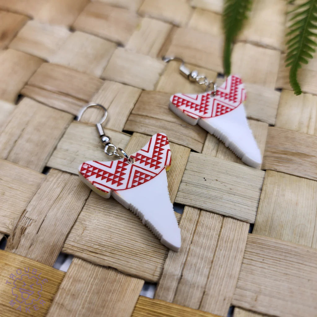 Mako Teeth Earrings